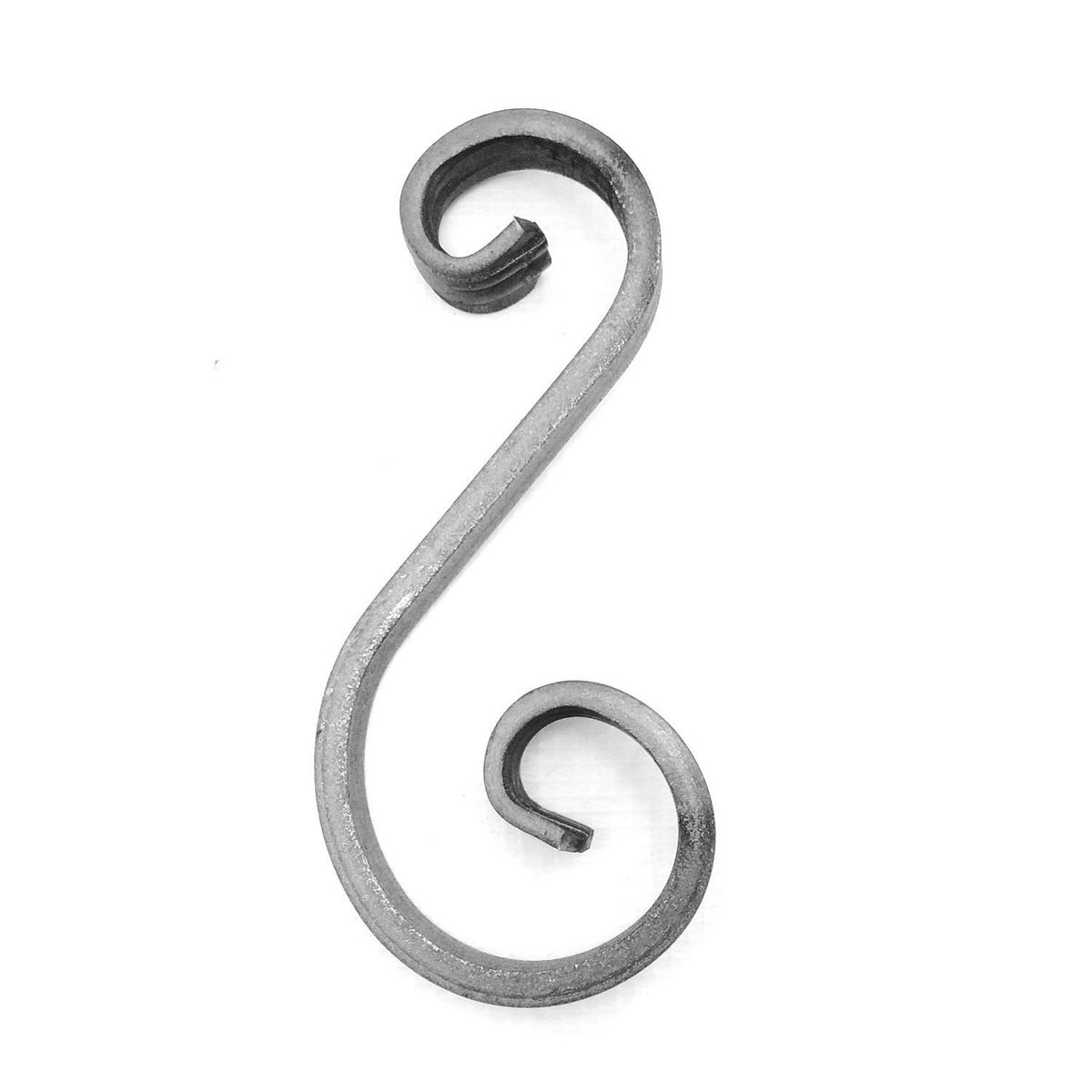 ARTEFERRO - Pack 10 un Rizo decorativo en fierro forjado medidas 65x150 mm