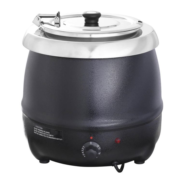 Perol Sopa Industrial 10 Litros Eléctrico