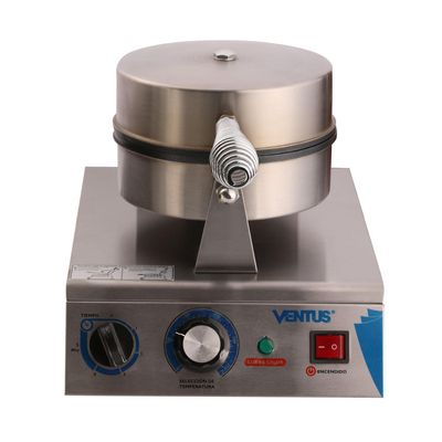 Imagen 2 del producto Wafflera Eléctrica Industrial 1 Plato Con Timer Y Alarma