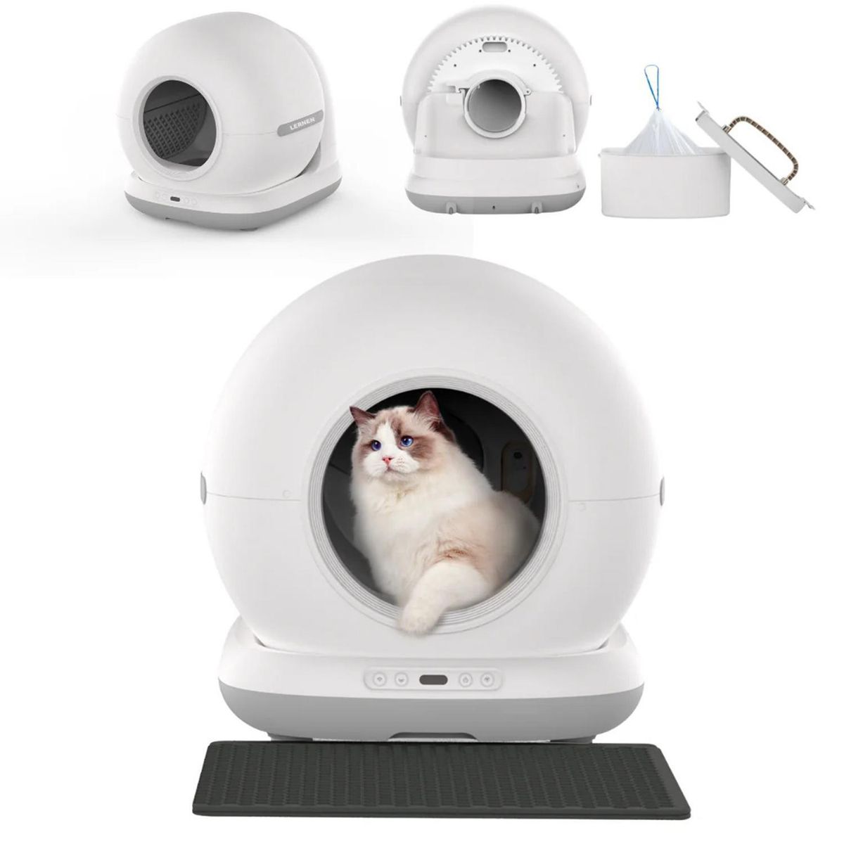 KERU - Arenero Inteligente para Gatos con Wifi y Aplicación