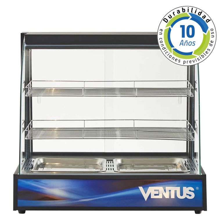VENTUS Vitrina Mantenedor Caliente Sobremesa VMCD-2