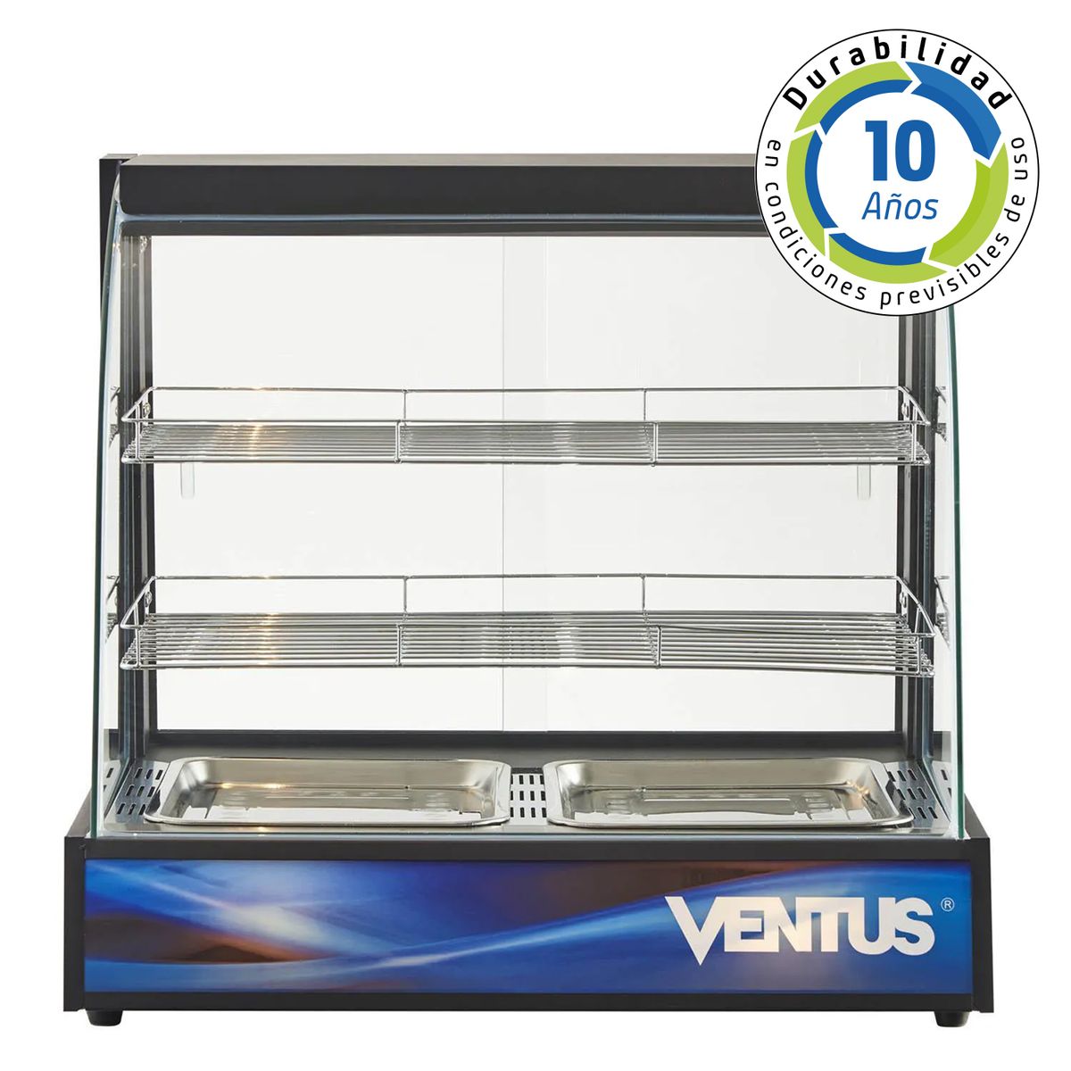 VENTUS - Vitrina Mantenedor Caliente Sobremesa VMCD-2