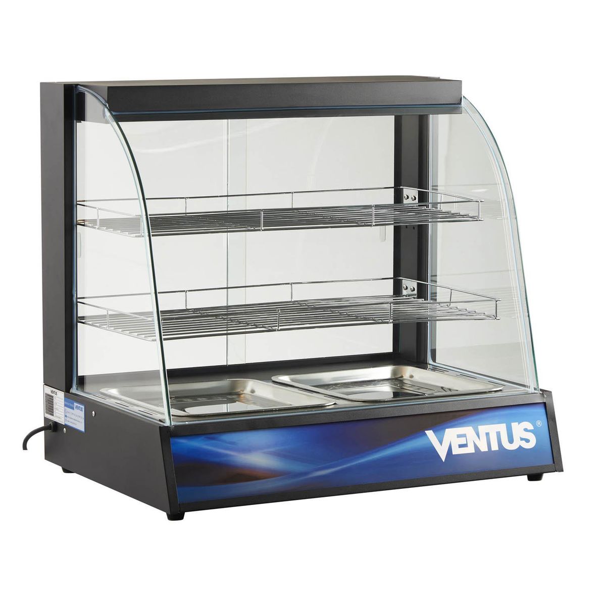 VENTUS - Vitrina Mantenedor Caliente Sobremesa VMCD-2