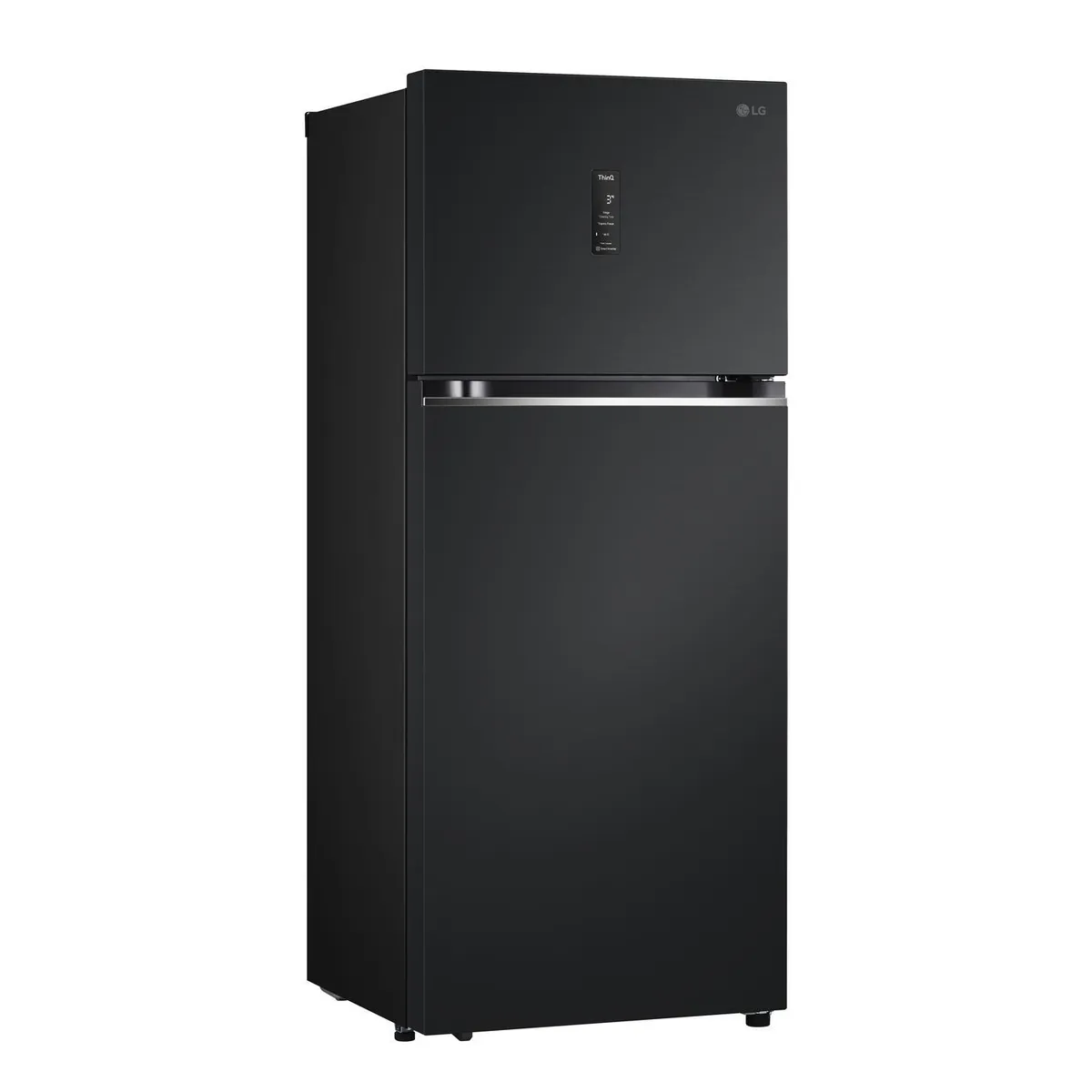 LG - Refrigerador Top Freezer No Frost 375 Litros Negro Esencial Matte VT38MPM