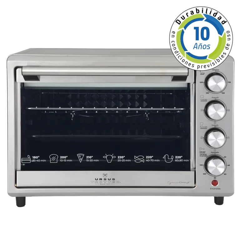 Horno Eléctrica 38 Litros UT-BACKOFEN PRO38I
