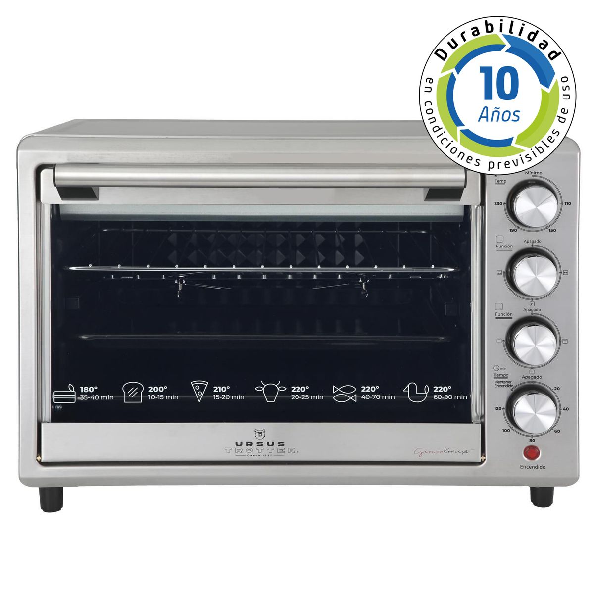 Horno Eléctrica 38 Litros UT-BACKOFEN PRO38I, marca URSUS TROTTER - Foto Principal