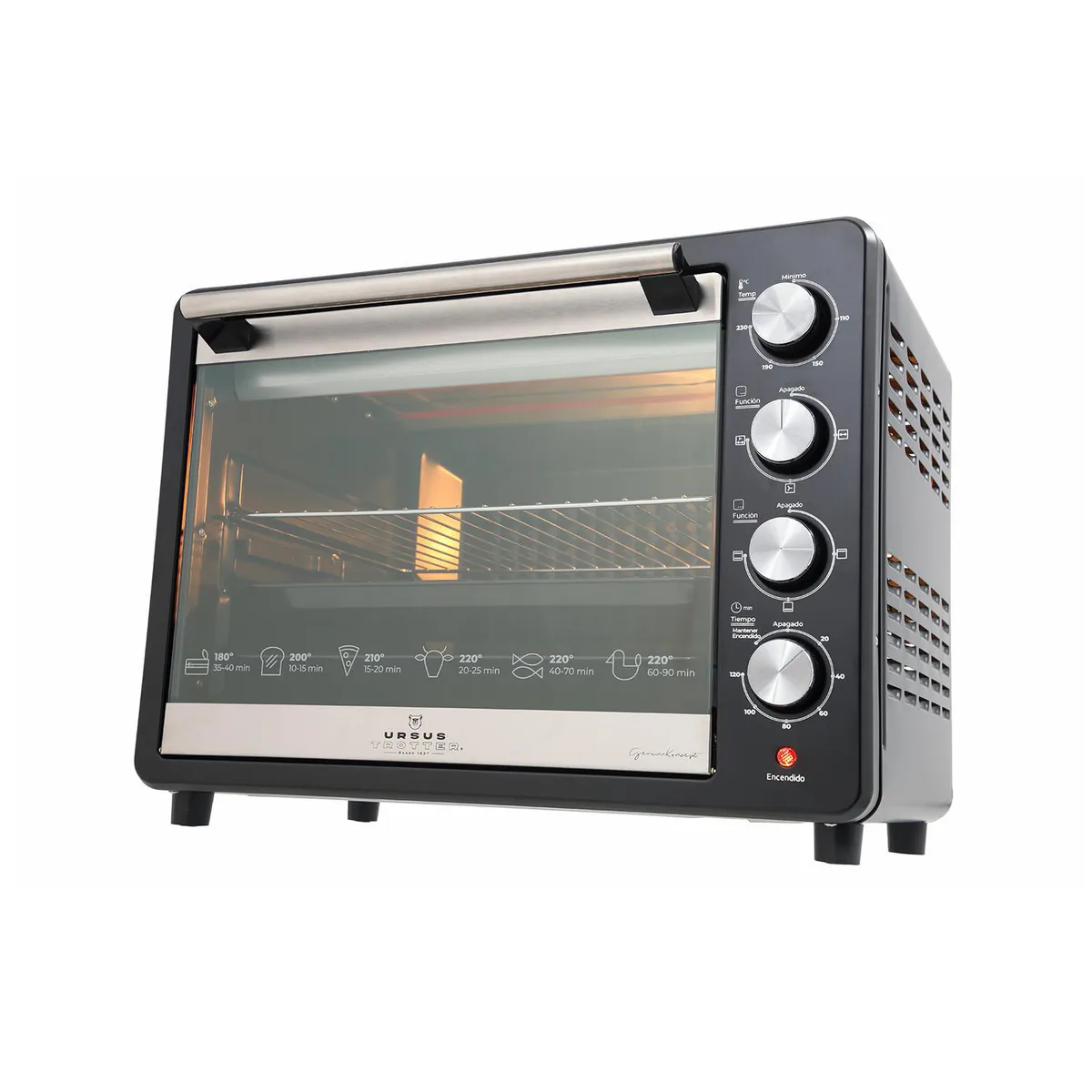 URSUS TROTTER - Horno Eléctrico 60 Litros UT-BACKOFEN PRO60B