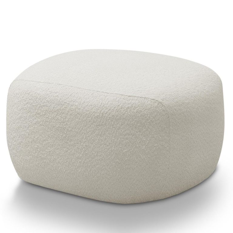 Puff tela Chandon beige