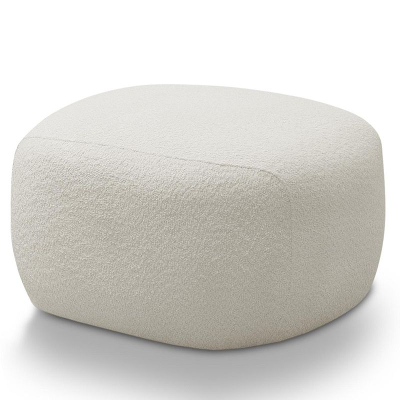 AMUV - Puff tela Chandon beige