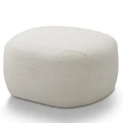 AMUV - Puff tela Chandon beige
