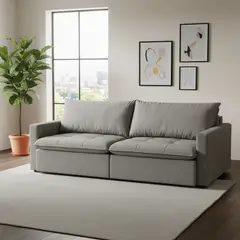 AMUV - Sofá cama Capri Taupe 208x120x95 cm