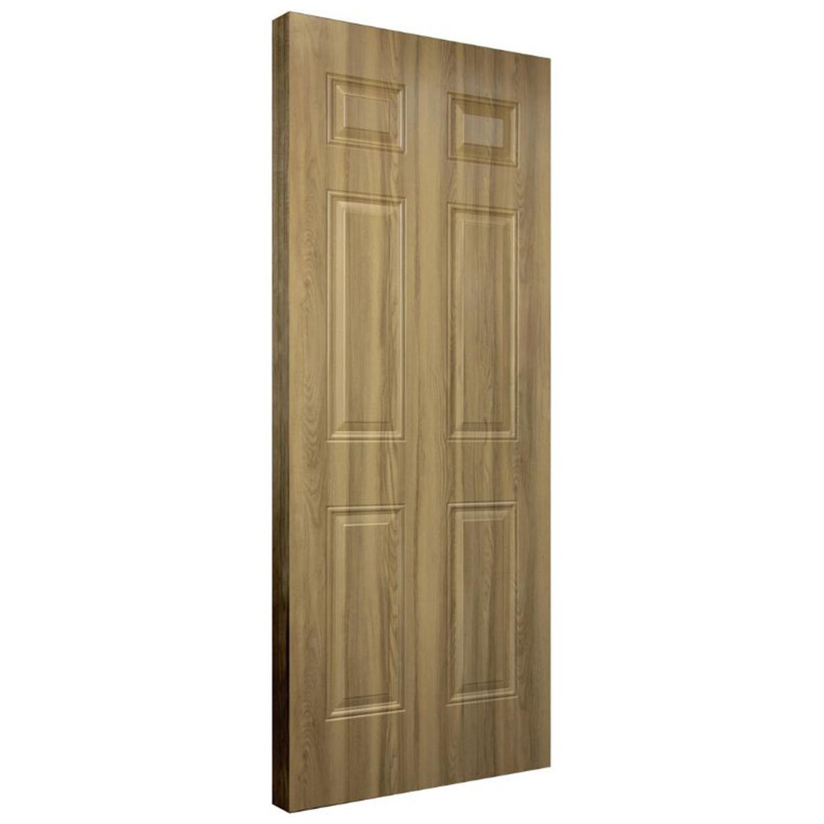 ODIS - Puerta de Exterior Metal 85x200 cm Home Maple
