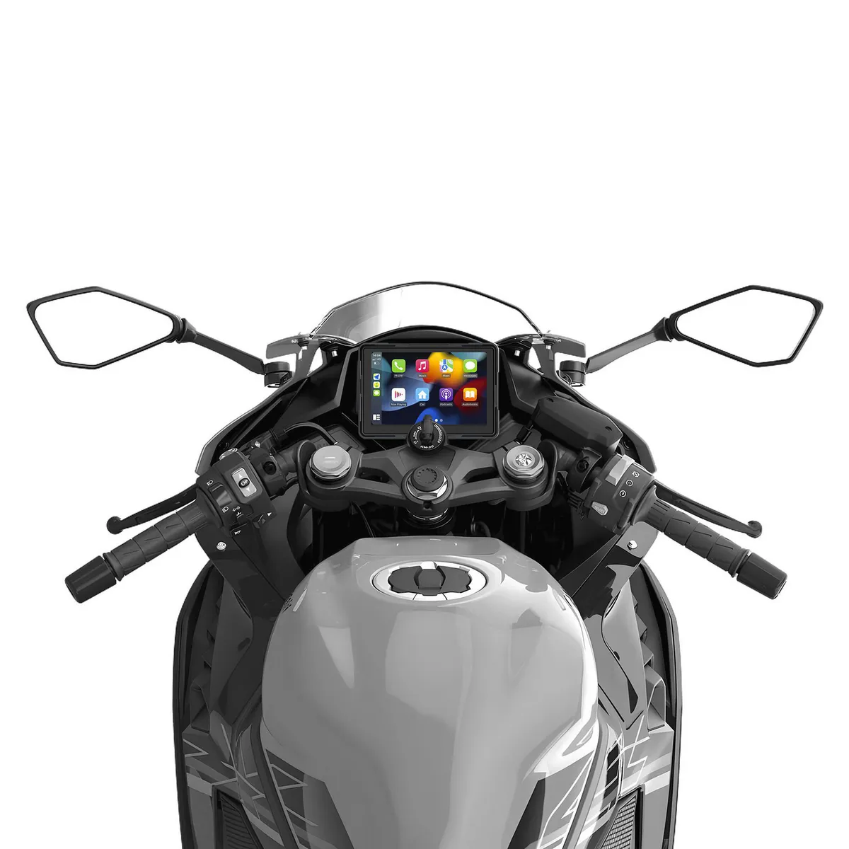 AIWA - Pantalla Táctil Bluetooth Aiwa para Moto