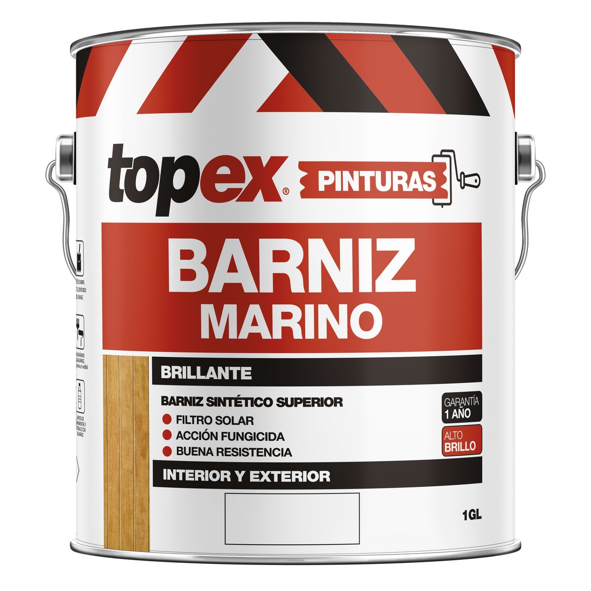 TOPEX - Barniz Marino Brillante 1 galón(es) Natural