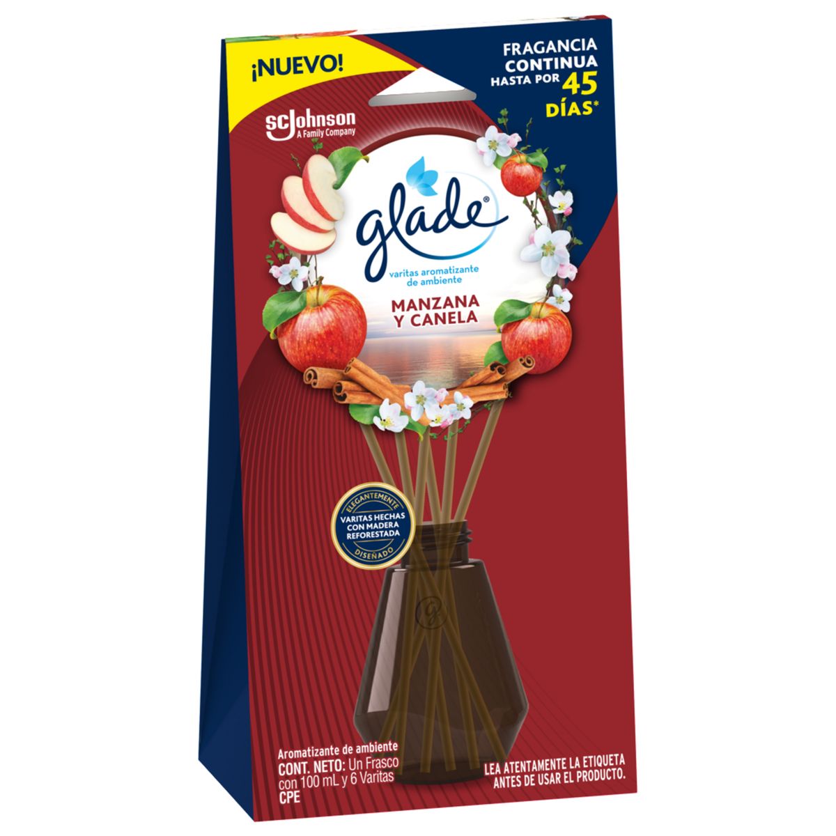 GLADE - Varitas Manzana Canela 0.1 l