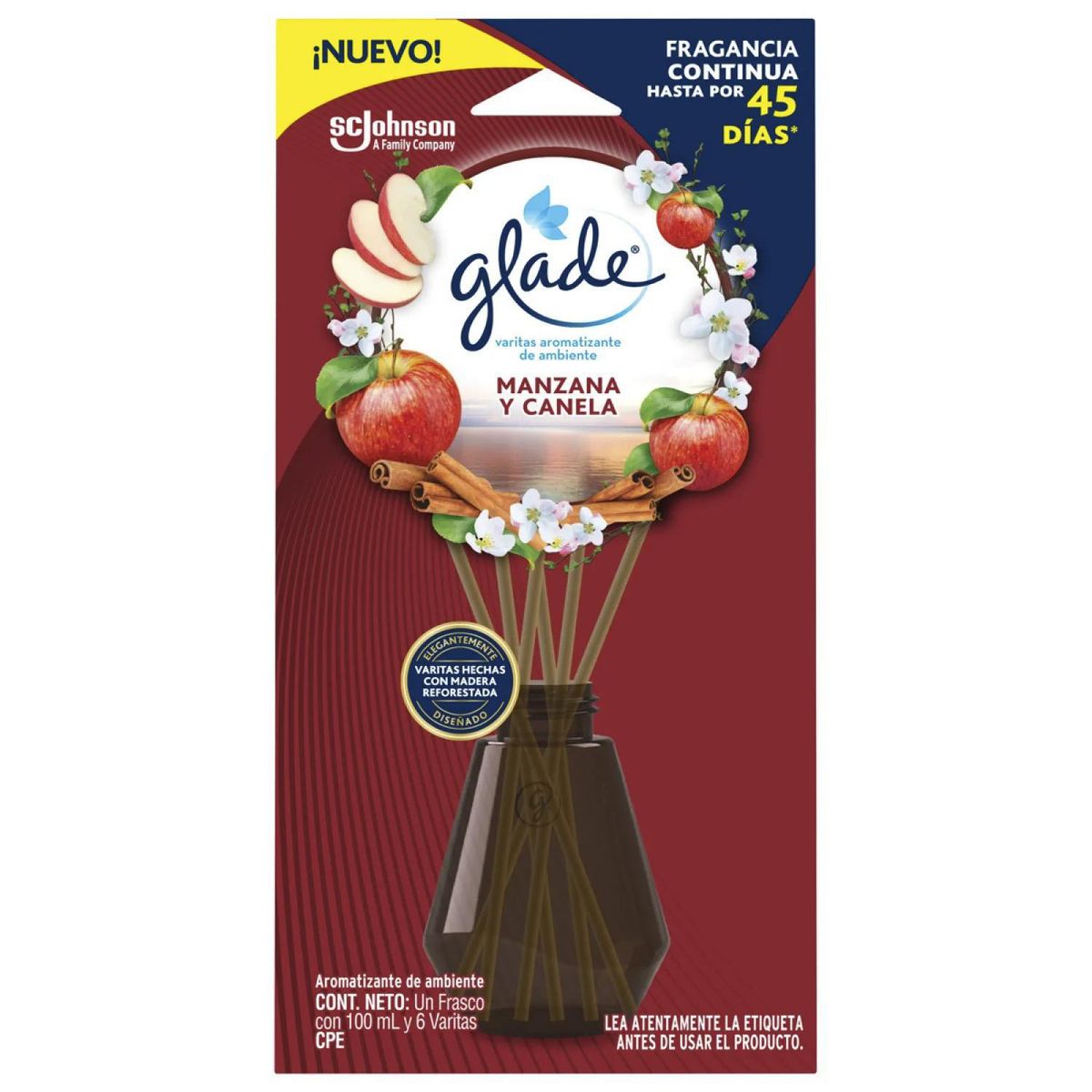 GLADE - Varitas Manzana Canela 0.1 l