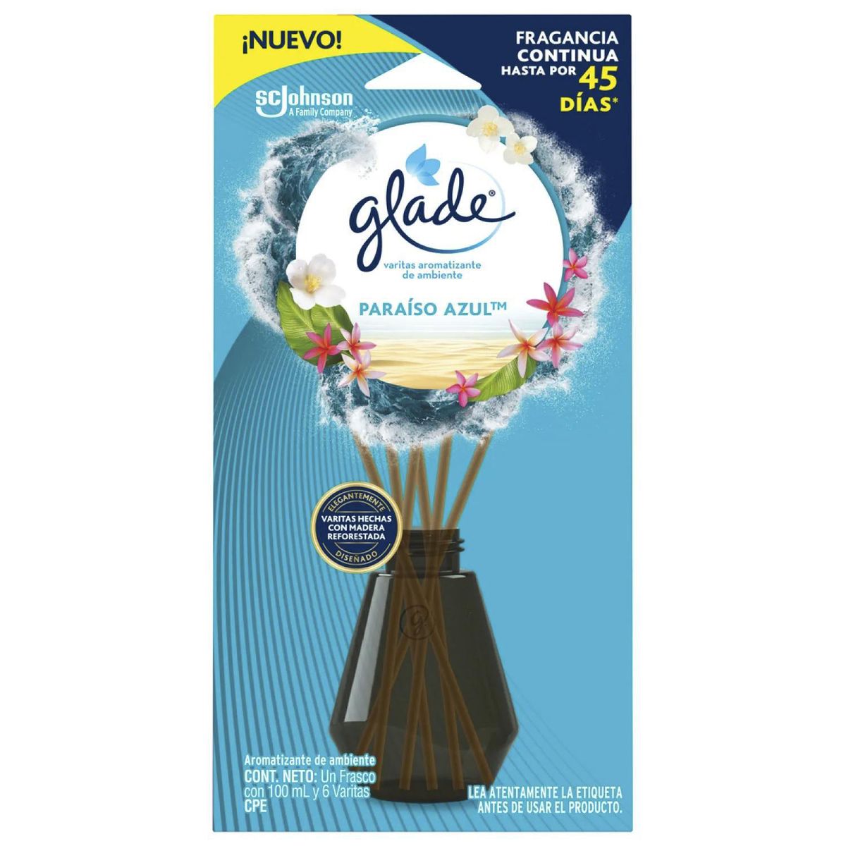 GLADE - Varitas Paraíso Azul 0.1 l