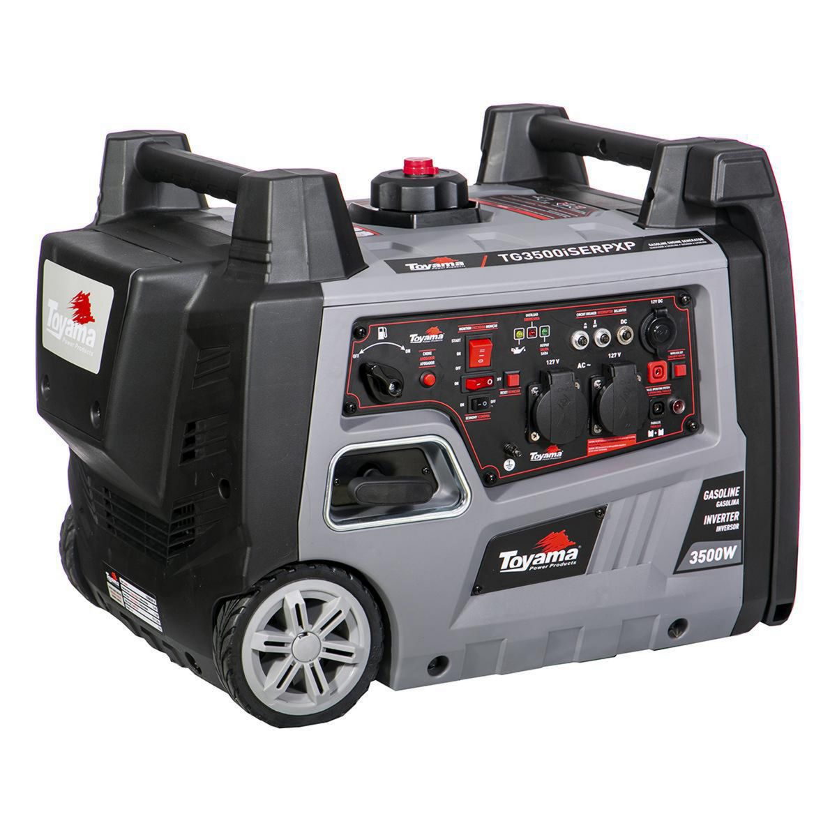 TOYAMA - Generador Digital a Gasolina Partida Eléctrica 3.5 kW 6 l