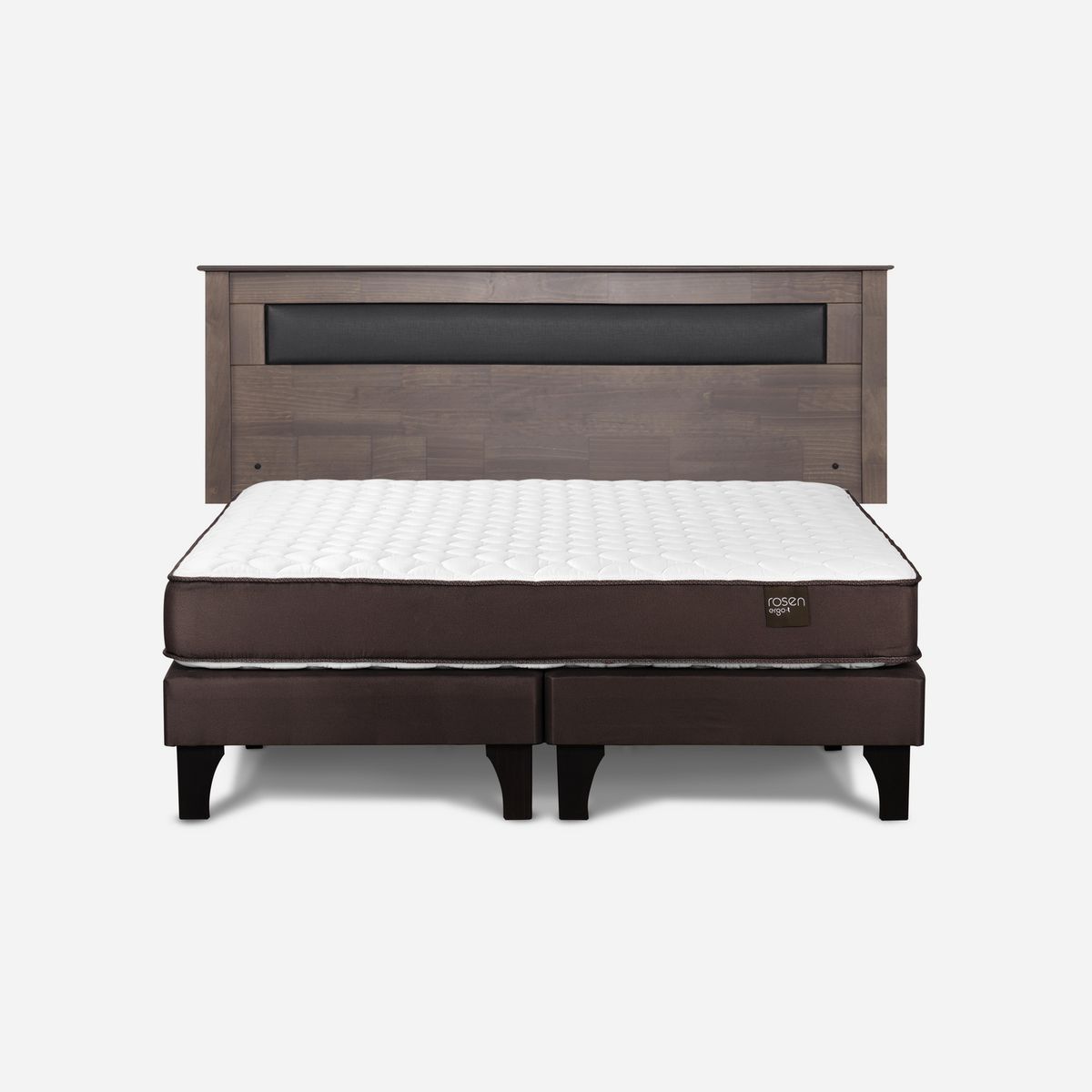 ROSEN - Cama King Europea New ErgoT Café