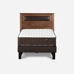ROSEN - Cama 1.5 Plazas Europea New Ergot Café