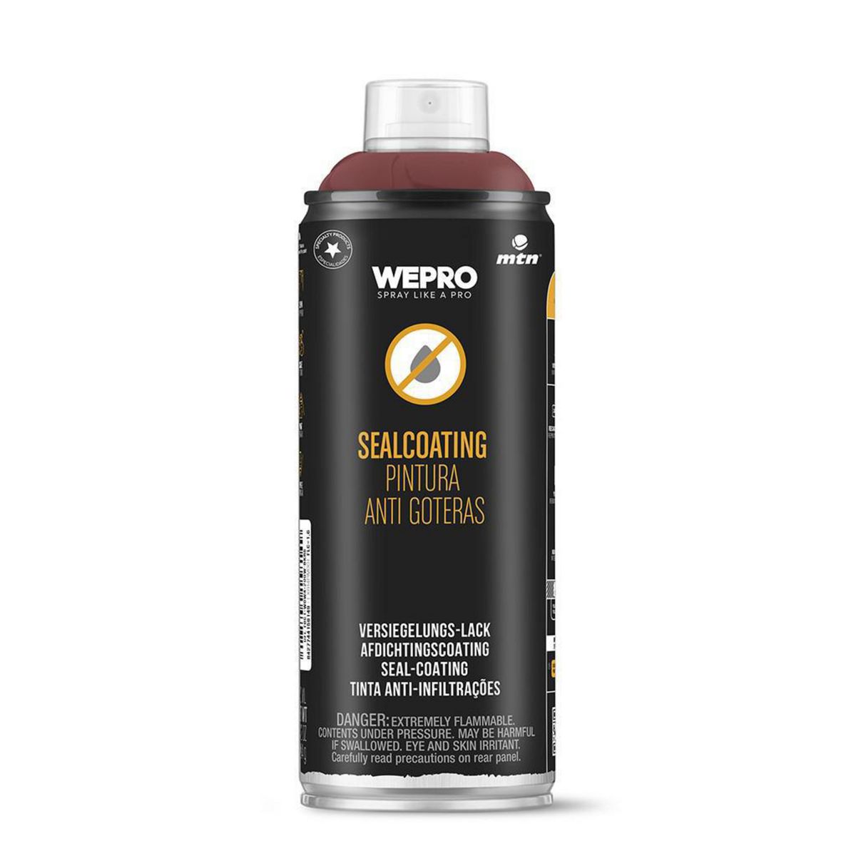 MTN - Pintura Antigoteras Spray Mtn Mate Rojo 400 ml Acrílica