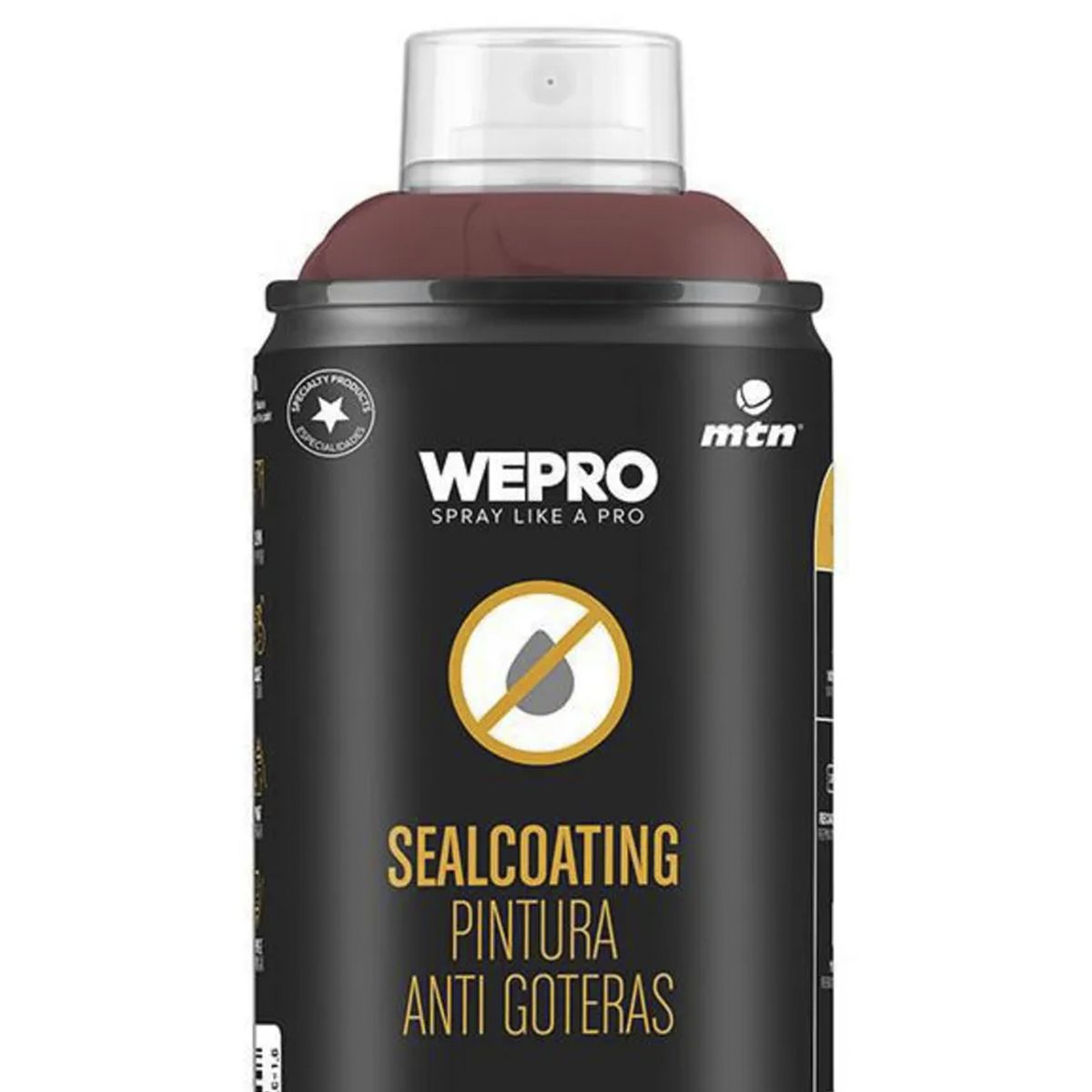 MTN - Pintura Antigoteras Spray Mtn Mate Rojo 400 ml Acrílica