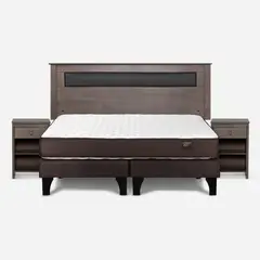 ROSEN - Cama King Europea New Ergot Café