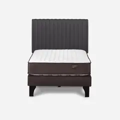 ROSEN - Cama 1.5 Plazas Europea New Ergot Café