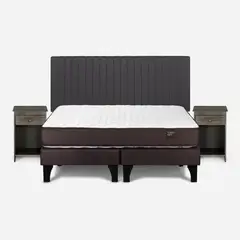 ROSEN - Cama 2 Plazas Europea New Ergot Café