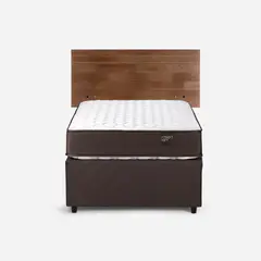 ROSEN - Cama 1.5 Plazas Nido New Ergot Café