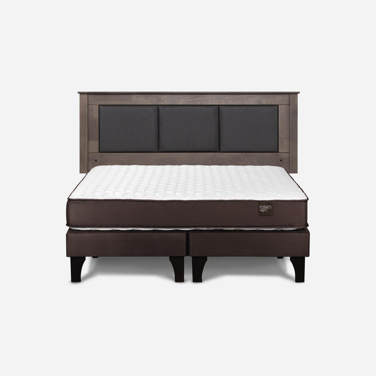 ROSEN - Cama 2 Plazas Europea New Ergo T + Respaldo