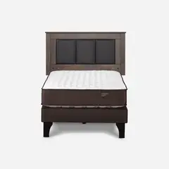 ROSEN - Cama 1.5 Plazas Europea New Ergot Café