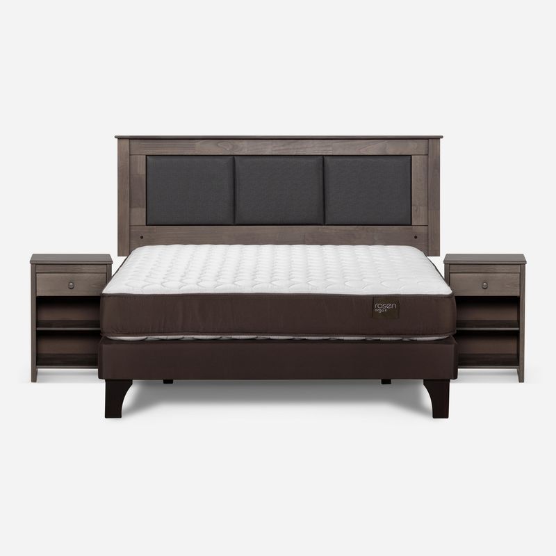 ROSEN - Cama 2 plazas New ErgoT  Café