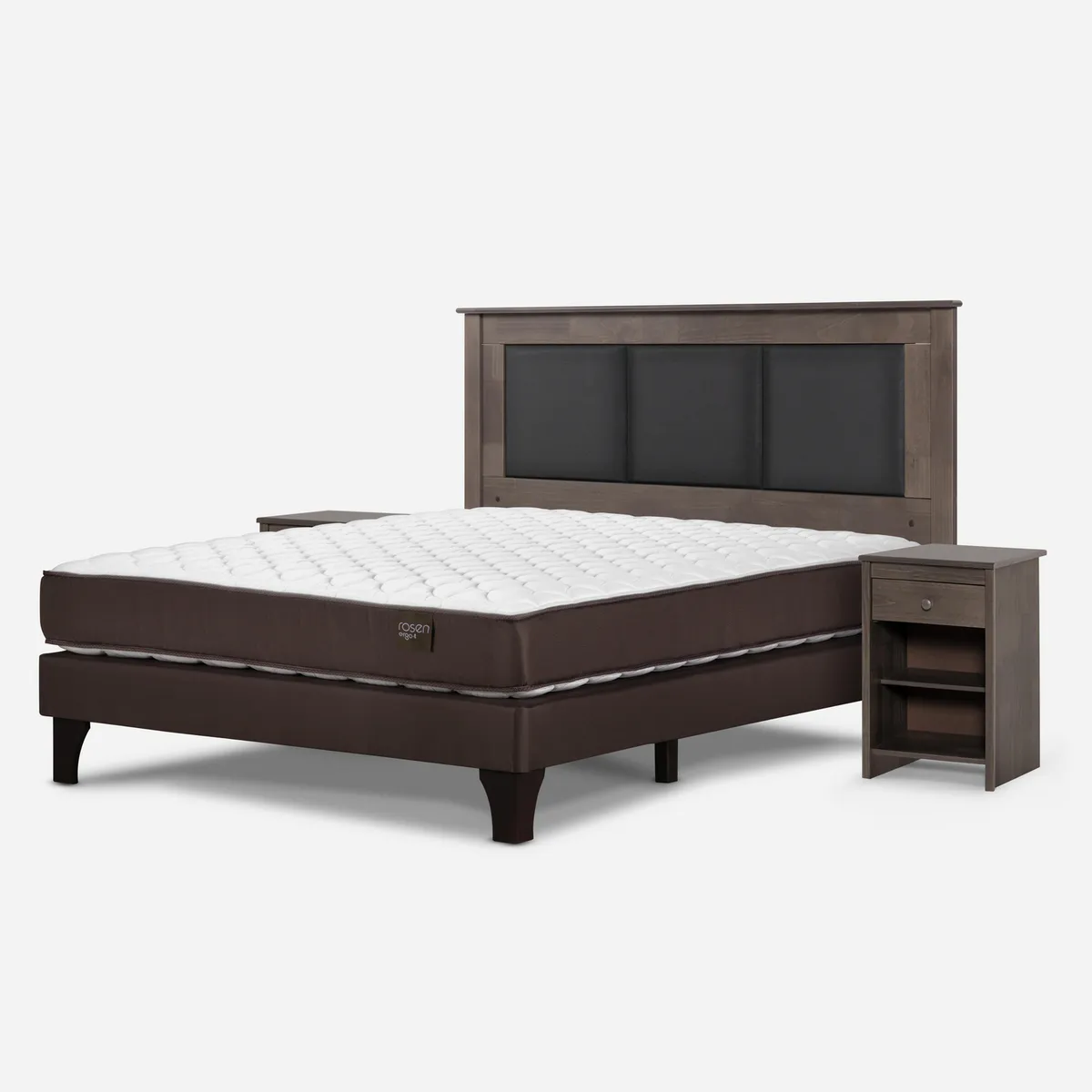 ROSEN - Cama 2 plazas Europea New ErgoT Café