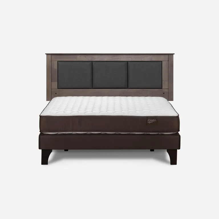 Cama 2 Plazas Europea Ergo T + Respaldo