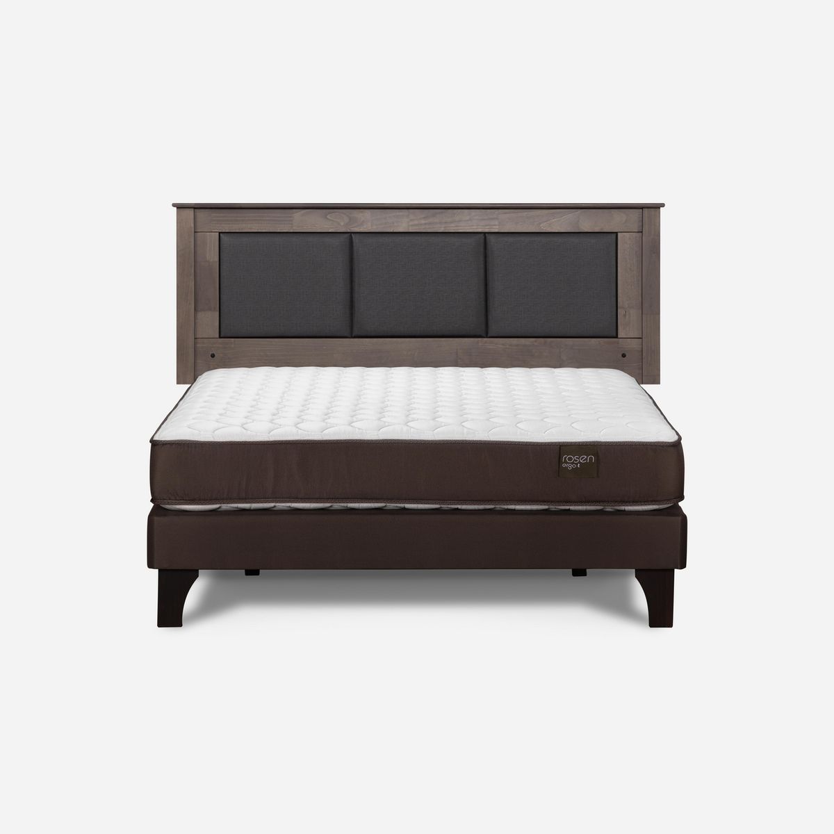 ROSEN - Cama 2 Plazas Europea Ergo T + Respaldo
