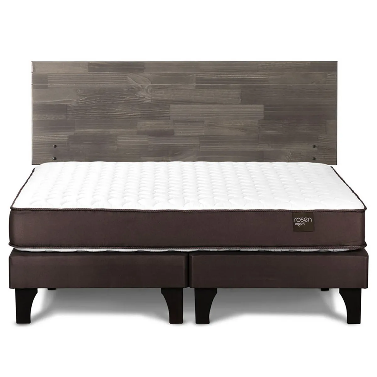 ROSEN - Cama 2 Plazas Europea New Ergo T + Respaldo