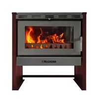 Estufa Leña Bavara Burdeo