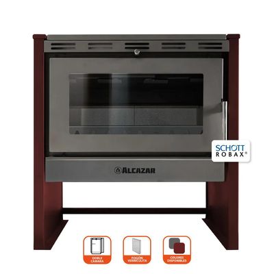 Imagen 2 del producto Estufa Leña Bavara Burdeo