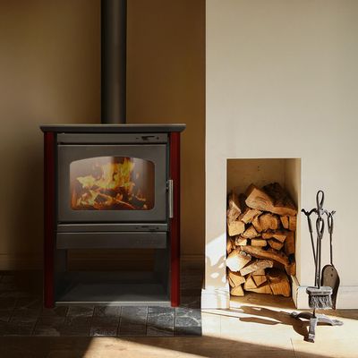 Imagen 2 del producto Estufa Leña Patagonia 600 Burdeo