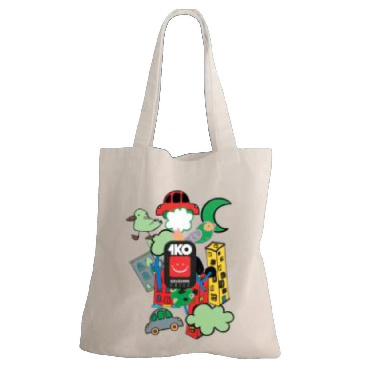 1KO - Totebag 34x40 cm Turf