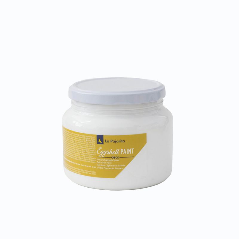 LA PAJARITA - Pintura Eggshell Paint Blanco Fresh Light 500 ml