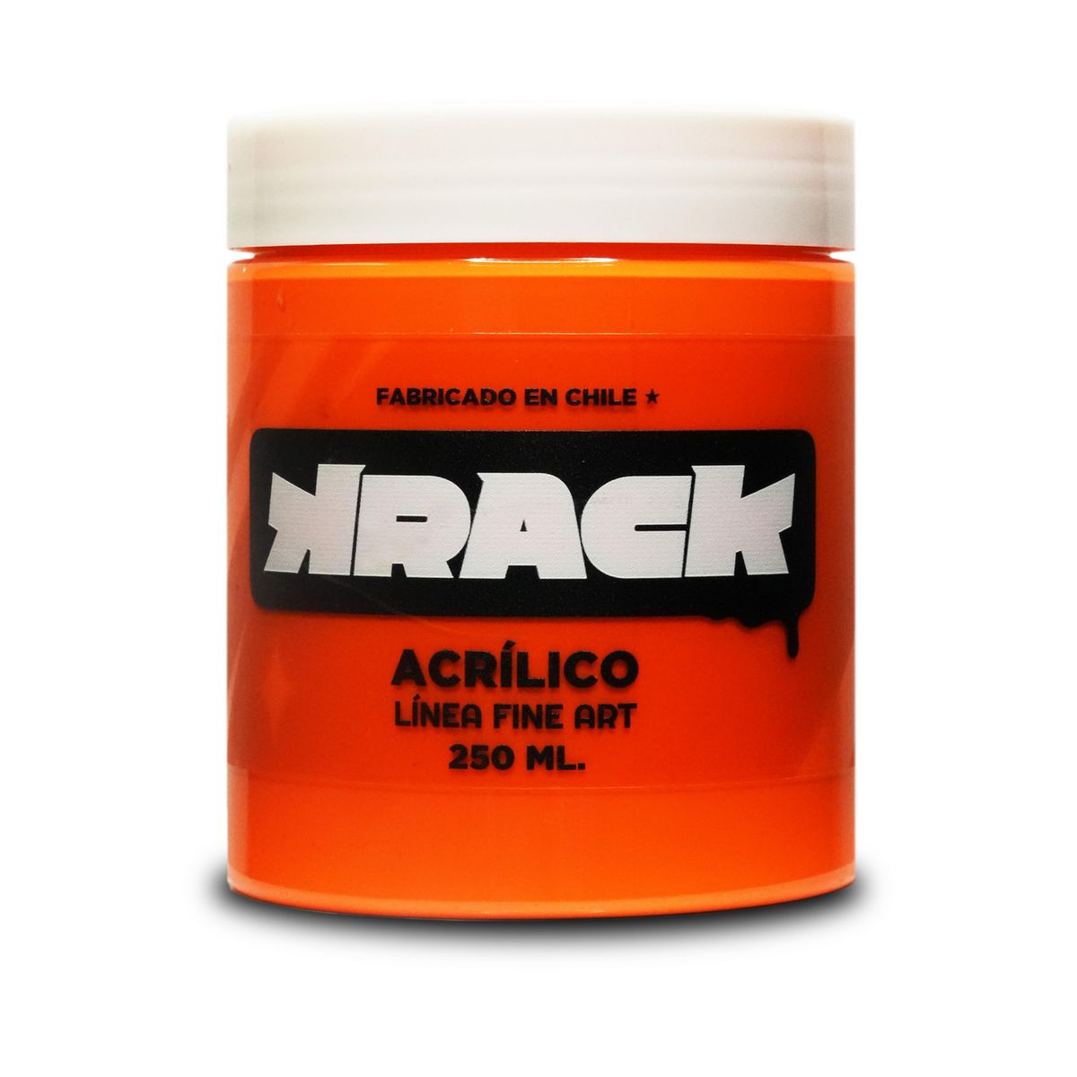 KRACK - Acrílico Flúor Naranjo 0.25 l