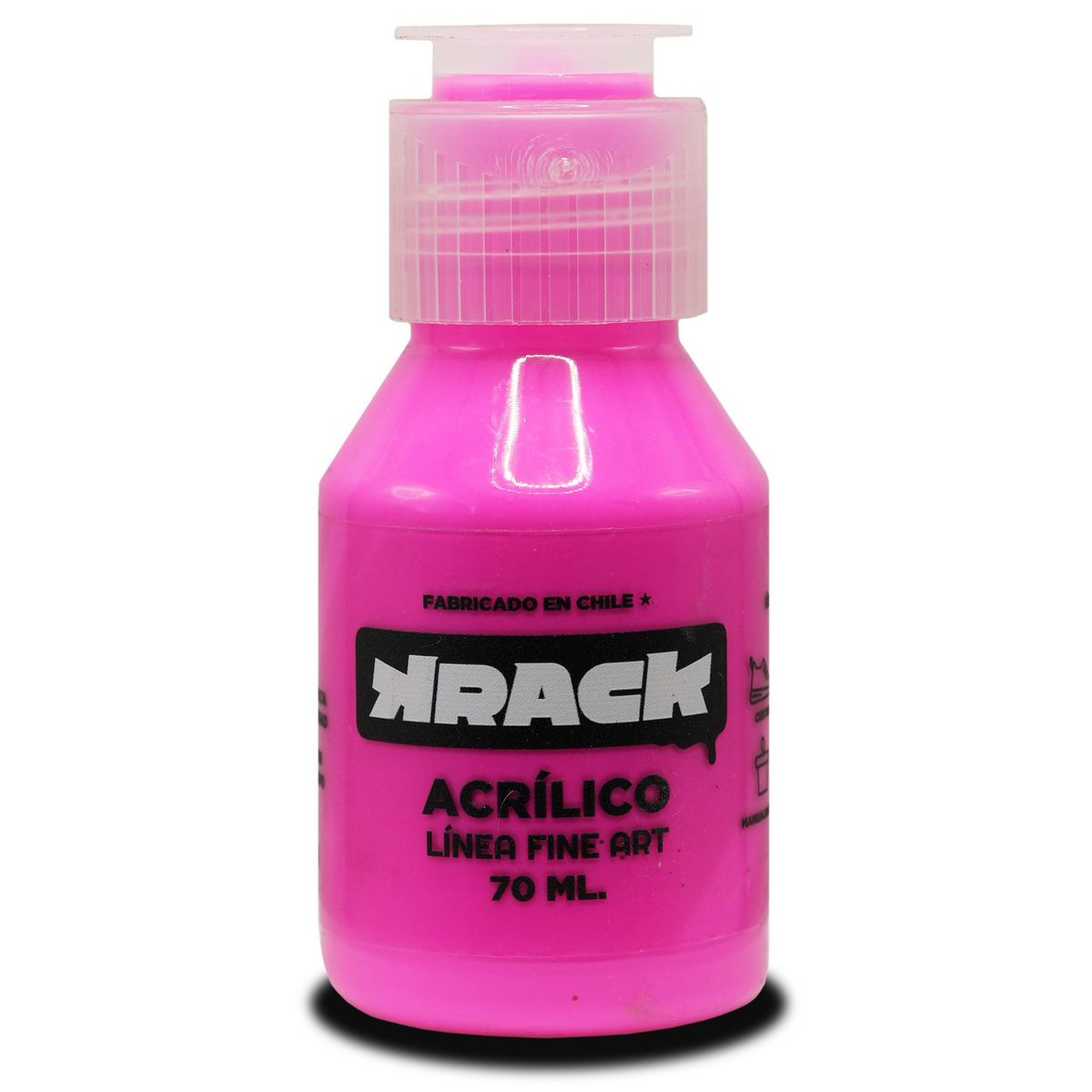 KRACK - Acrílico Flúor Rosa 0.07 l
