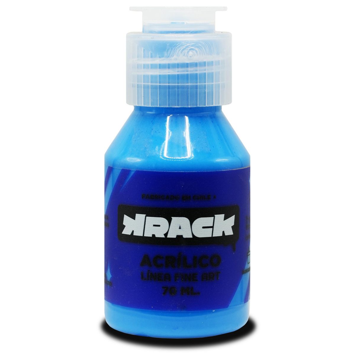 KRACK - Acrílico Flúor Flúor Azul Laser 0.07 l