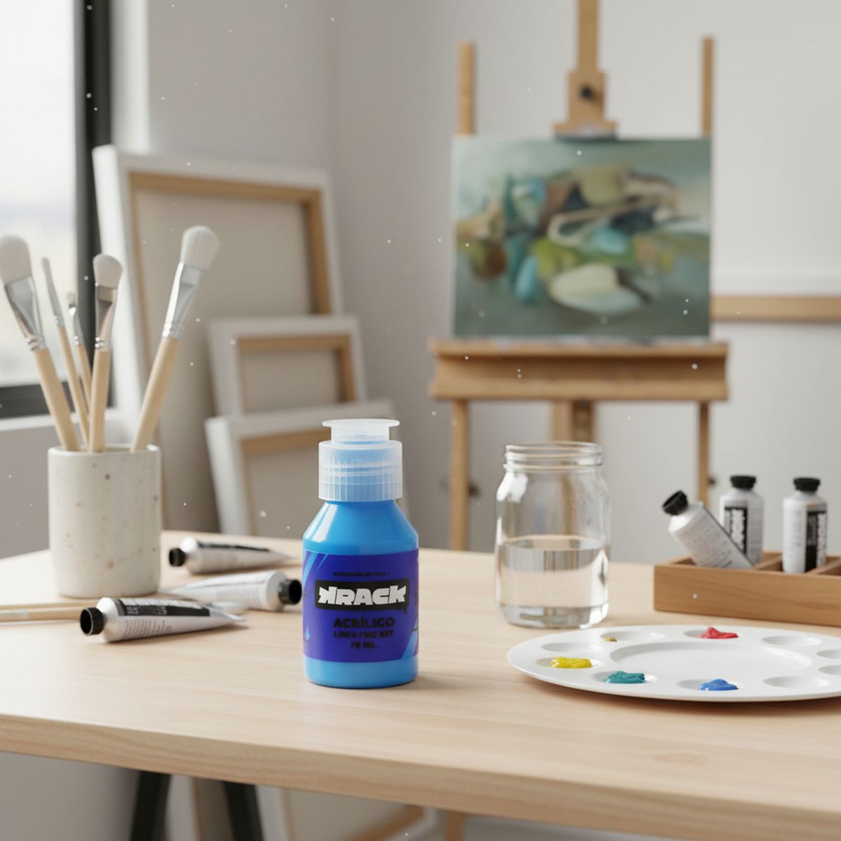 KRACK - Acrílico Flúor Flúor Azul Laser 0.07 l