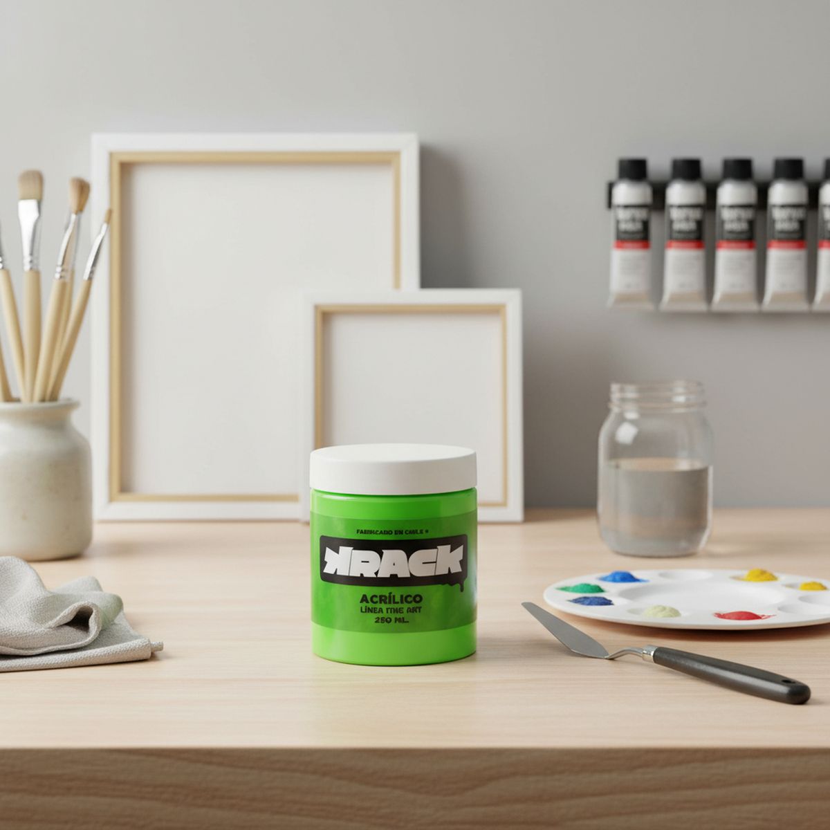 KRACK - Acrílico Flúor Verde 0.25 l