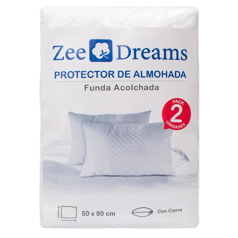 Pack 2 Protector Almohada 50X90 Cm