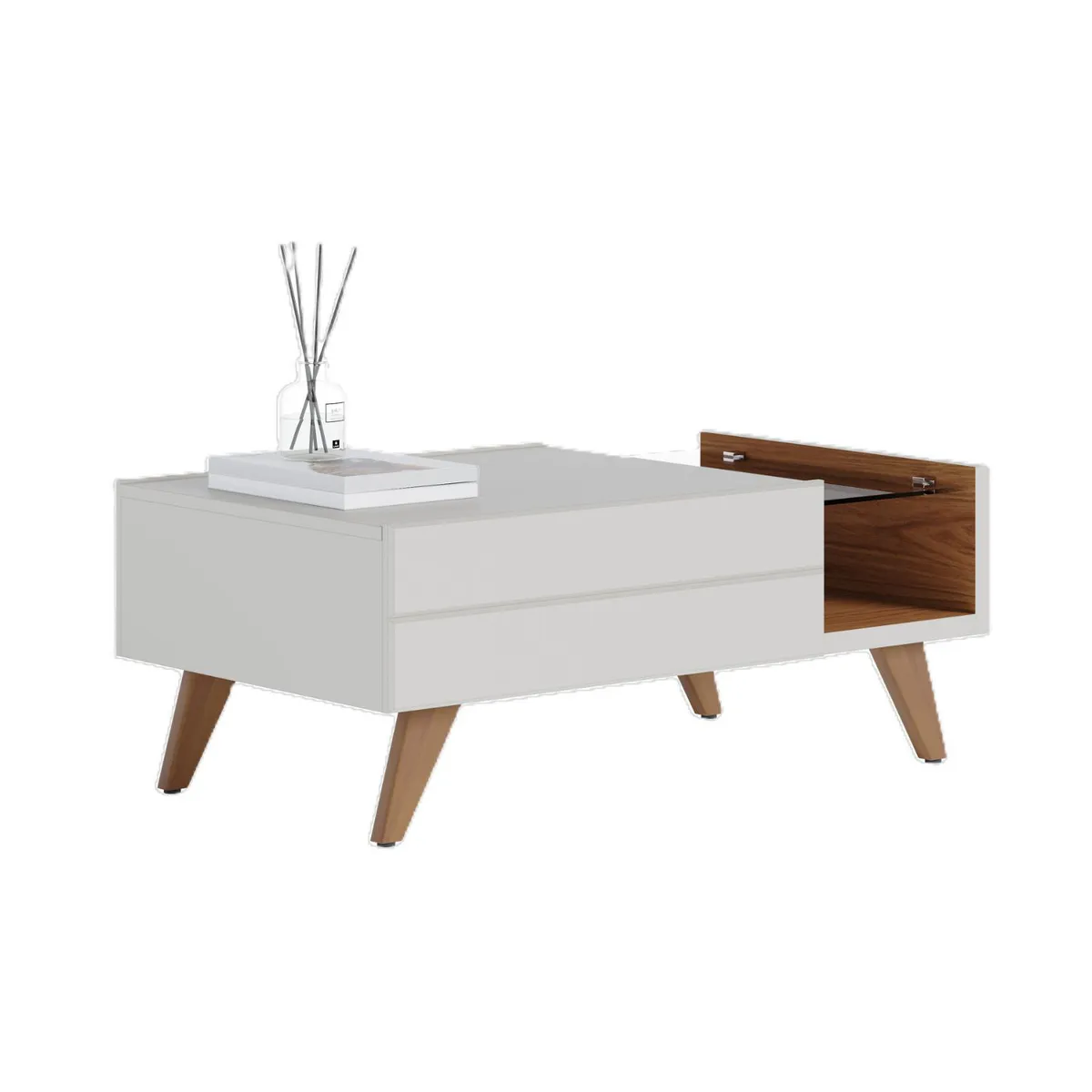 ONESSTA - Mesa de centro Norona OFF White 54x90x35.6 cm