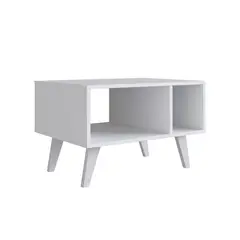 BE DESIGN - Mesa de centro B60.038 Blanco 44.8x60x43 cm